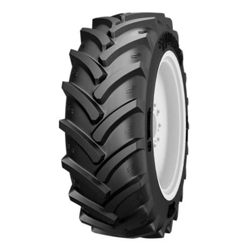 Alliance 387 Farm Radial plenskånsomt landbruksdekk med tett mønsteroverlapping for sensitive grøntarealer.