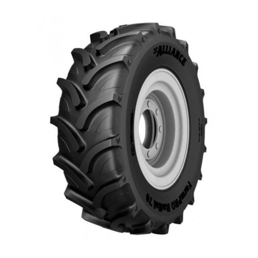 Alliance FarmPRO 70 premium radial landbruksdekk med optimalisert knastemønster og brede skuldre.