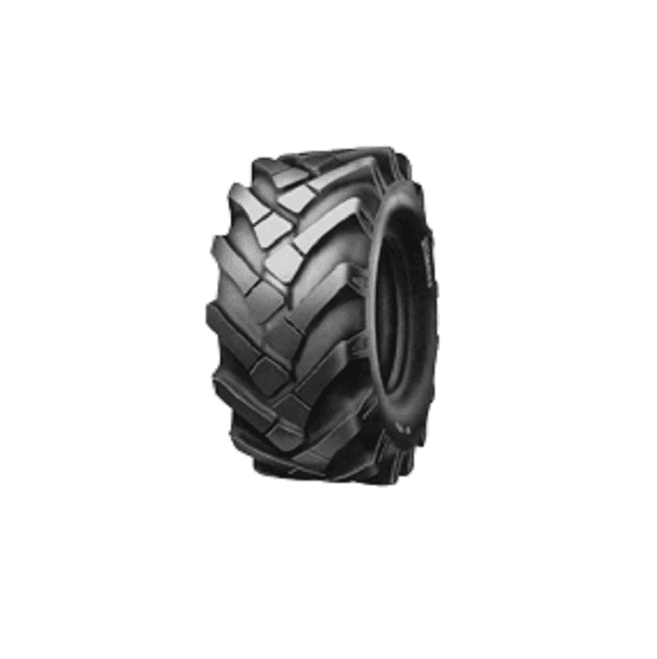 Alliance 224 kraftig og flerribbet redskapsdekk i diagonalkonstruksjon for stabil sporing bak traktor.