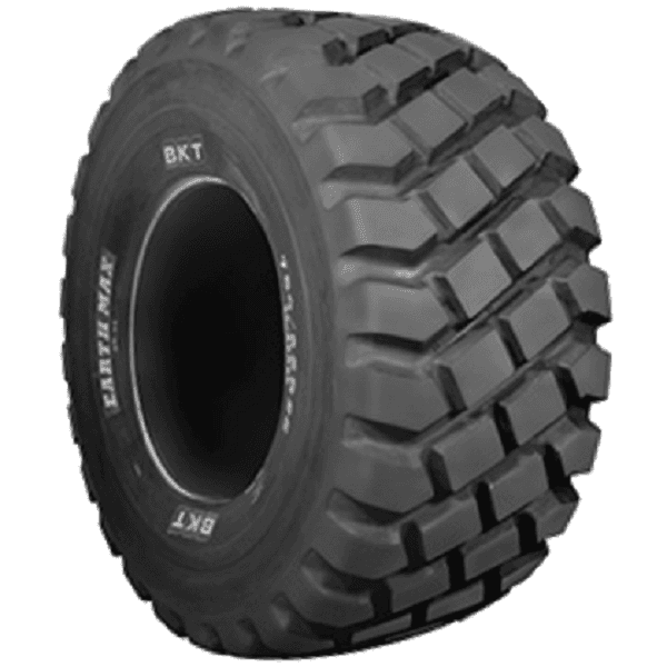 BKT Earthmax SR 35 750/65R25 radialdekk i helstål med lavprofil for optimal stabilitet på rammestyrte dumpere.