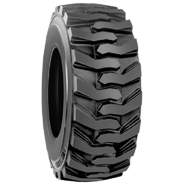 BKT Skid Power HD dekk for profesjonell bruk på kompaktlastere og industrimaskiner i utfordrende terreng.