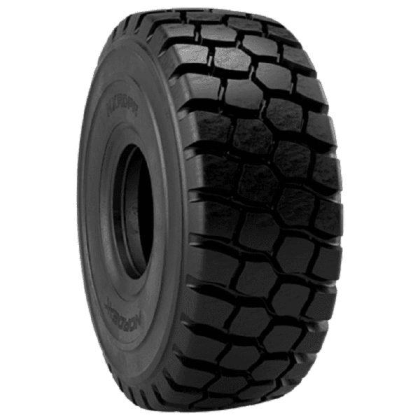 Nordexx NXRDPR 23.5R25 E4 anleggsdekk med dyp mønsterdybde på 48mm for hjullaster og dumper.