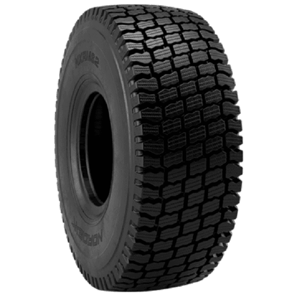 Nordexx NXRMS2 20.5R25 vinterdekk for hjullaster, E2/L2 mønster designet for sikkerhet på snø og is.