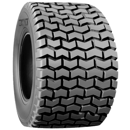 BKT LG-408 gressdekk med skånsomt mønster og Aramid-forsterkning for hagemaskiner.