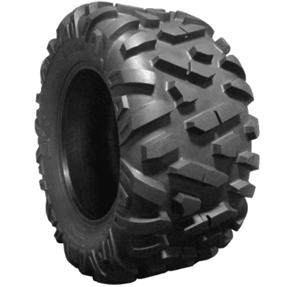 BKT Sierra Max radialdekk for ATV med grove mønsterblokker og forsterkede sidevegger for maksimalt grep i terreng.