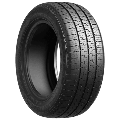 WD-Velocity WR301 tilhengerdekk for sommerbruk med 195 mm bredde og stabilt mønster for sikker transport av varer.