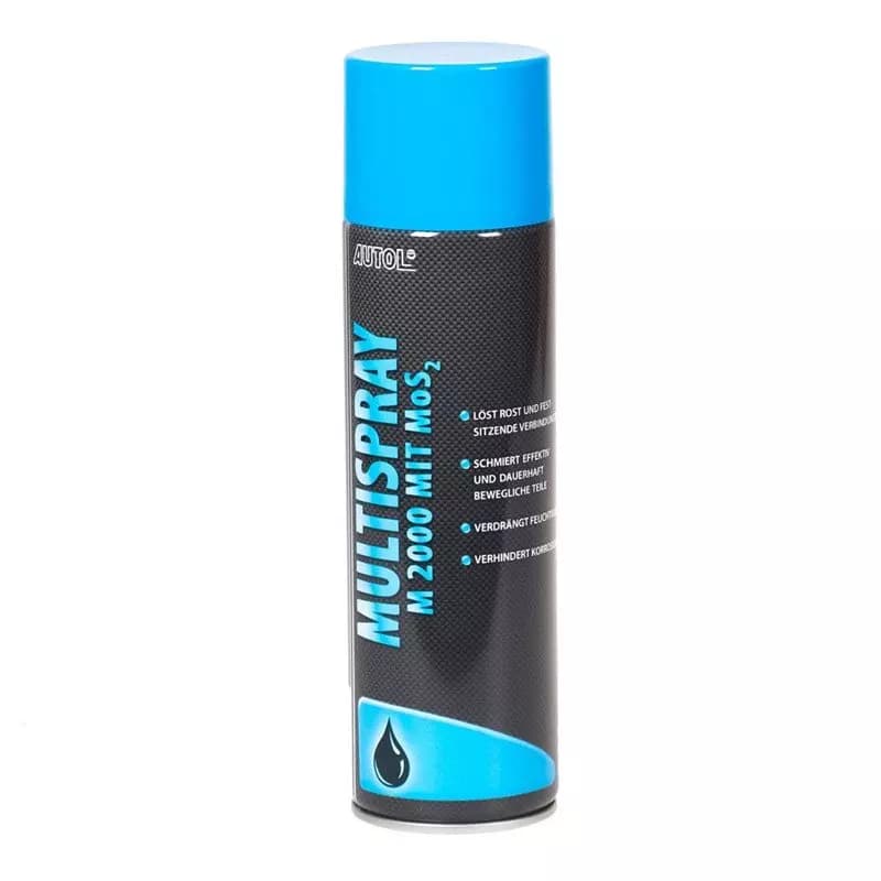 500ml Multispray MoS2 Autol rustløser spray [210-1210053 - ADR UN1950]