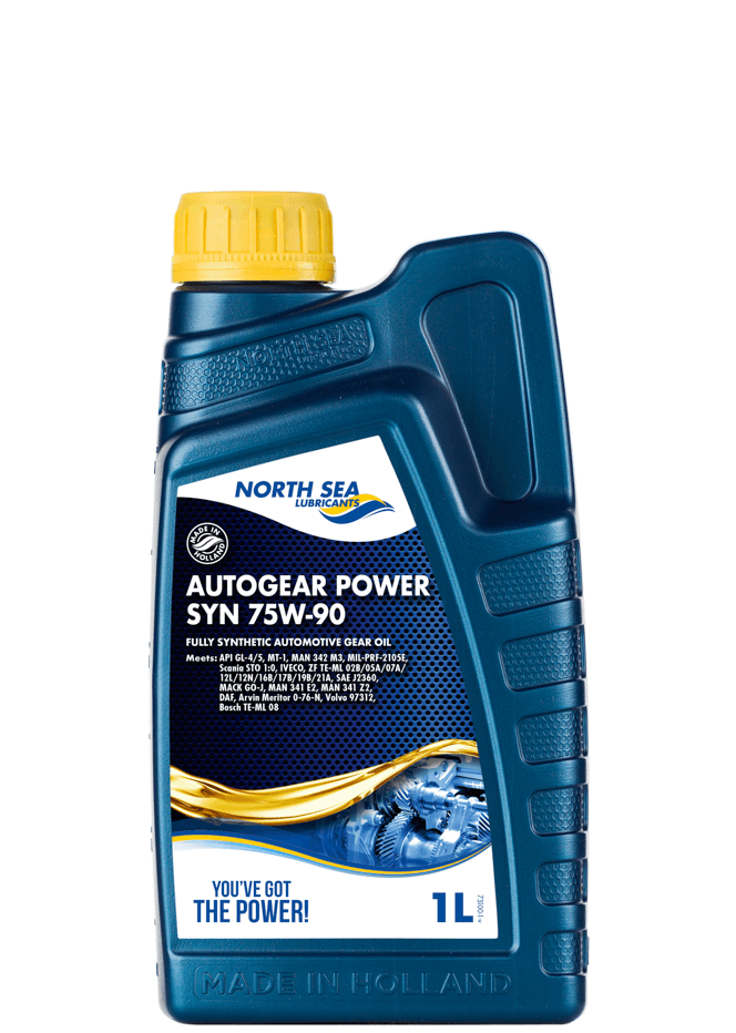 1l Autogear power SYN 75W-90 GL-4/5 NSL Manuell girolja syntetisk [73100/708047]