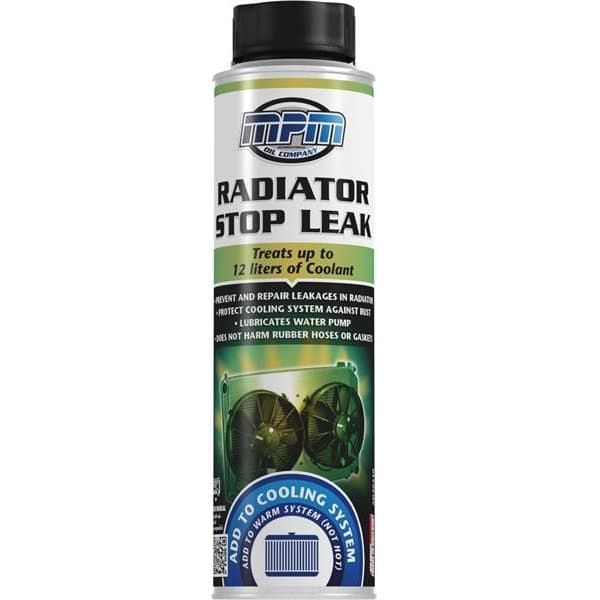 MPM Radiator Stop Leak and Conditioner – 250ml flaske for tetting og beskyttelse av kjølesystem.