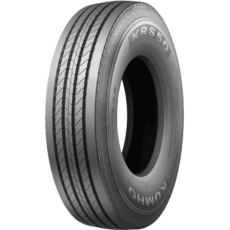 Kumho KRS50 lastebildekk for styreaksel med 3PMSF og M+S merking.