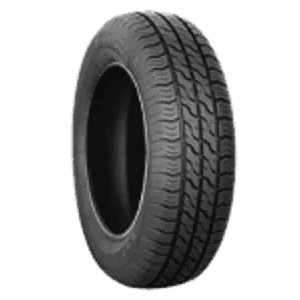 GT Radial Kargomax ST-4000 forsterket tilhengerdekk med langsgående riller for stabil veiholdning.