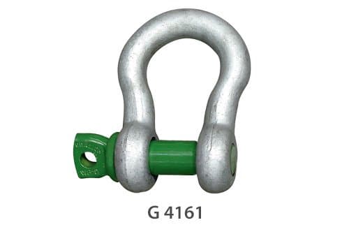 GREEN PIN G-4161 H-SJAKKEL MED ØYEBOLT WLL 17 T