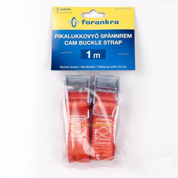HURTIGSURR. M/KAMLÅS 1,0 M ( 2 PK) RØD