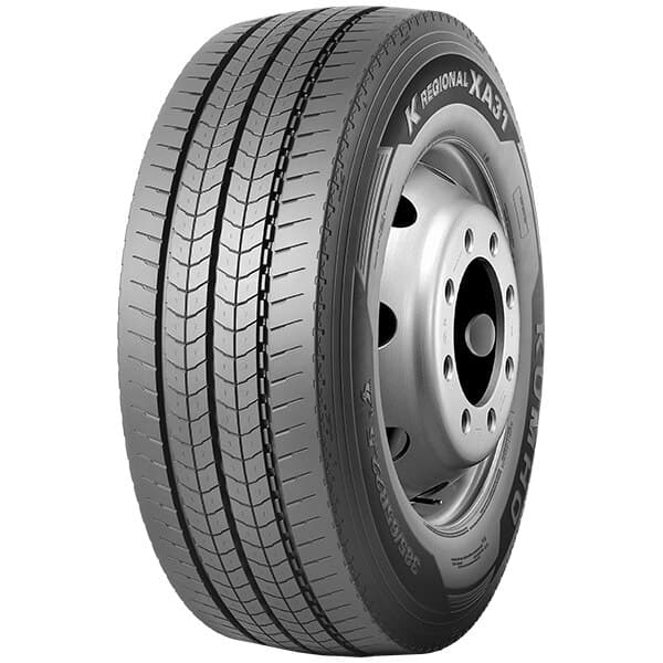 Kumho KXA31 lastebildekk for styreaksel med 3PMSF og M+S merking.