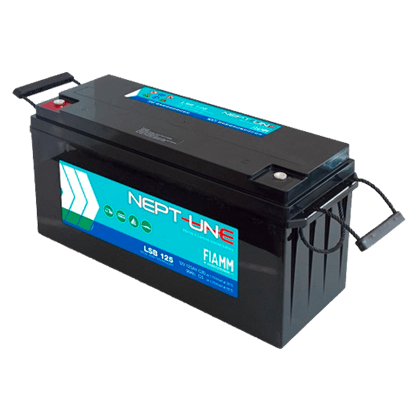 Fiamm LSB 125 12V 125Ah marine- og fritidsbatteri for campingvogn, bobil og båt.