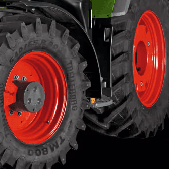 DW16X38 nr. 10 Ø24 ET-35 14 mm Pronar 38.16.70 felg Fendt rød ventilbeskytter