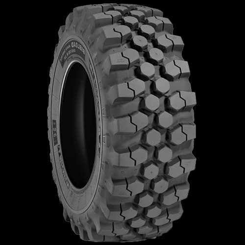Michelin BibLoad Hard Surface stålforsterket radial industridekk med unikt diamantformet blokkmønster for teleskoplastere og hjullastere.