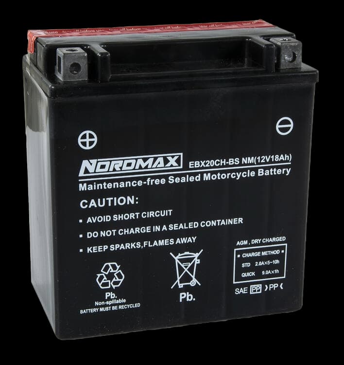 12V 18Ah Nordmax EBX20CH-BS MC batteri