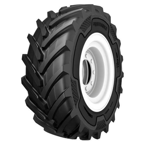 Alliance landbruksdekk for profesjonell bruk på traktorer, designet for maksimal trekkraft og minimal jordpakking i krevende terreng.