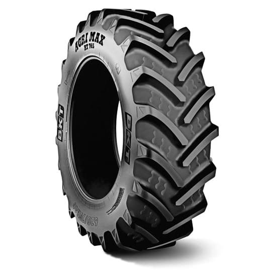 BKT Agrimax RT 765 radialdekk for traktor med fokus på trekkraft, jordbeskyttelse og selvrensing.