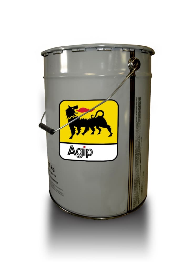 Agip Svart spesialsmøremiddel for åpne gir og vaiere.