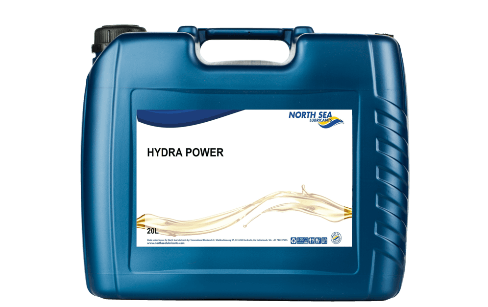 20-liters beholder med NSL Hydra Power Plus 22, høykvalitets HVLP hydraulikkolje.