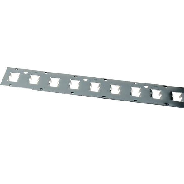 UNIVERSALSKINNE STÅL FLAT INNFELLING L=3 M. GALV