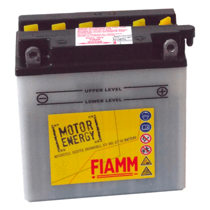 Fiamm FB14L-B2 12V 14Ah motorsykkelbatteri for pålitelig startkraft.