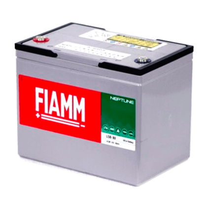 Fiamm LSB 80 12V 80Ah marine- og fritidsbatteri for stabil strømforsyning på tur.
