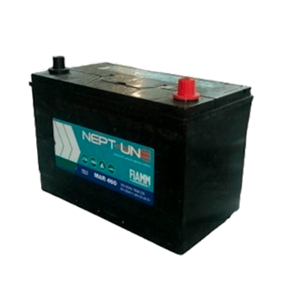 Fiamm MAR 460 12V 95Ah marine- og fritidsbatteri for stabil strømforsyning til båt og bobil.