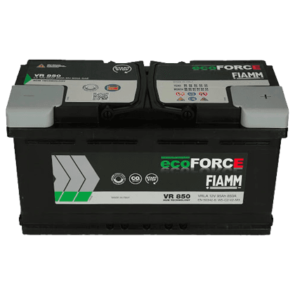 Fiamm VR850 AGM 12V 95Ah startbatteri for avanserte Start-Stop-systemer.