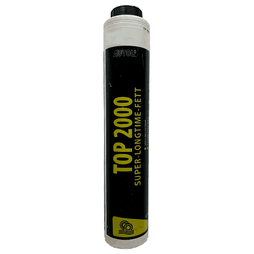 Eni Autol Top 2000 – 400 grams patron med grønt, ekstremt klebrig universalfett for fettpresse.