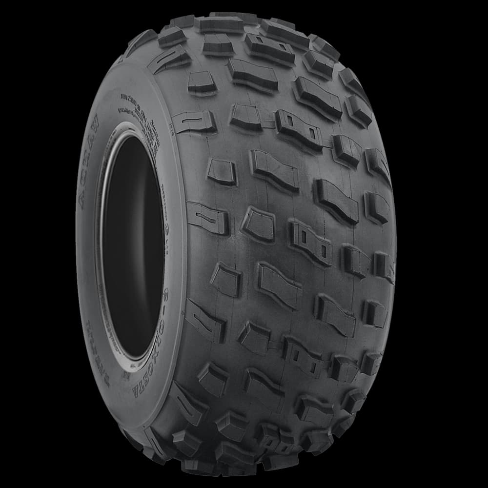 Wanda P342 all-terrain ATV-dekk med dypt, retningsbestemt knastemønster for krevende terrengkjøring.