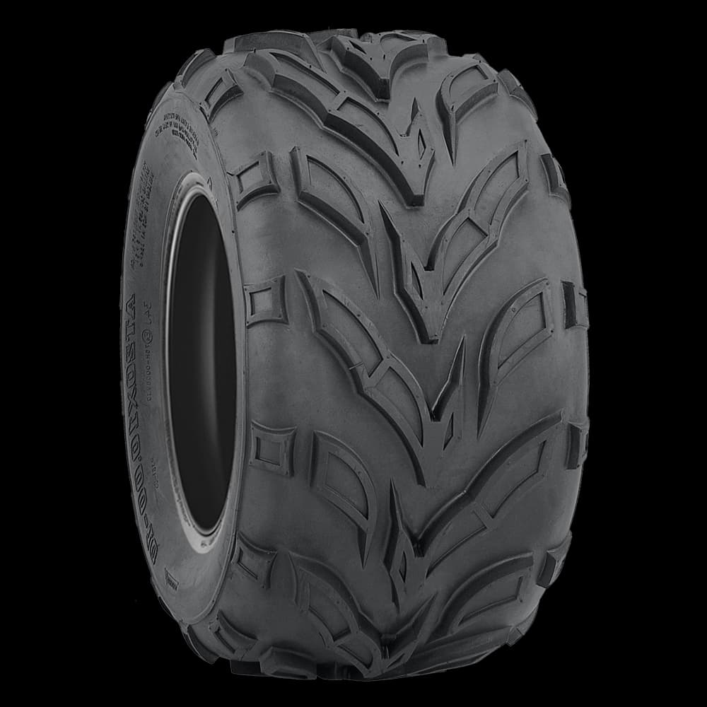 Wanda P361 all-terrain ATV-dekk med sportslig og retningsbestemt knastemønster for variert terreng.