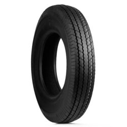 Duro HF-214 tilhengerdekk med 8-tommers diameter og stabilt mønster for sikker transport av varer på mindre hengere.