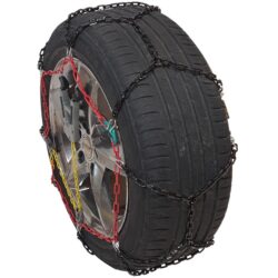 Magi hurtigkjetting i praktisk koffert, enkel snøkjetting for personbil og varebil uten behov for verktøy.