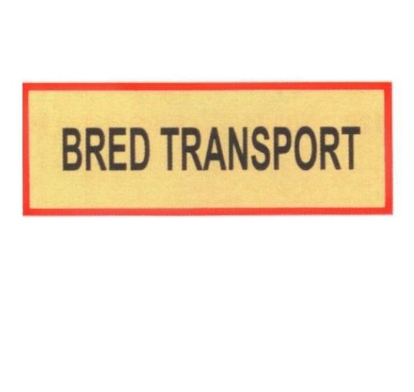 BRED LAST SKILT 850X200X2 HVIT, RØD