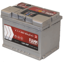Fiamm L2X 60P MF batteri 12V 60Ah