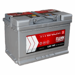 Fiamm L3X 74P MF batteri 12V 74Ah