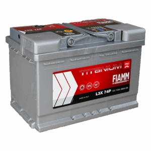 Fiamm L3X 74P MF batteri 12V 74Ah