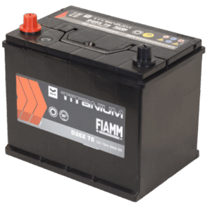 Fiamm D26X 75 MF batteri 12V 75Ah