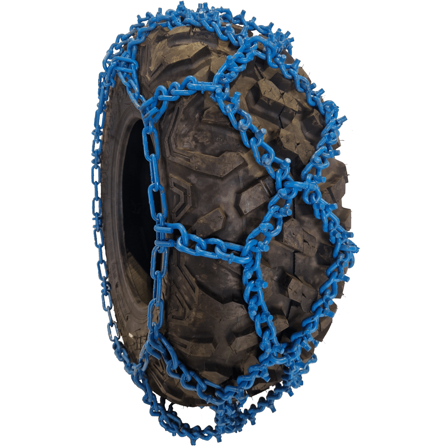 Blåmann ATV 5mm piggkjetting med helflytende mønster og herdede pigger for ekstremt grep på dekk.