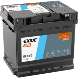 Exide EL550 batteri 12V 55Ah