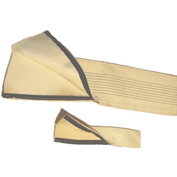 SLITEHYLSE AV 200 MM HVIT M/ BORRELÅS 1 MTR.